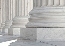 Courthouse columns